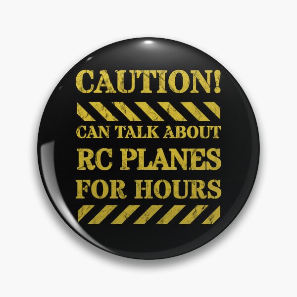 Item preview, Funny RC Plane Shirt – Caution Can Talk About RC Planes for Hours designed and sold by TheTrendsDesk.