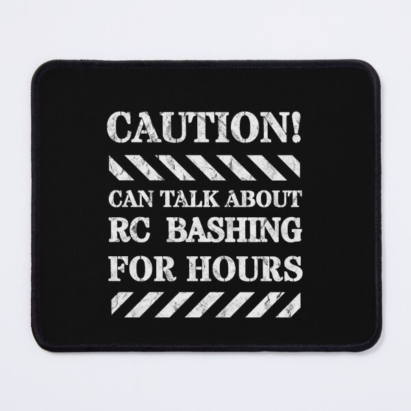 Item preview, Funny RC Hobby Shirt – Caution Can Talk About RC Bashing for Hours designed and sold by TheTrendsDesk.