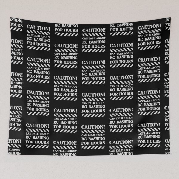 Item preview, Funny RC Hobby Shirt – Caution Can Talk About RC Bashing for Hours designed and sold by TheTrendsDesk.