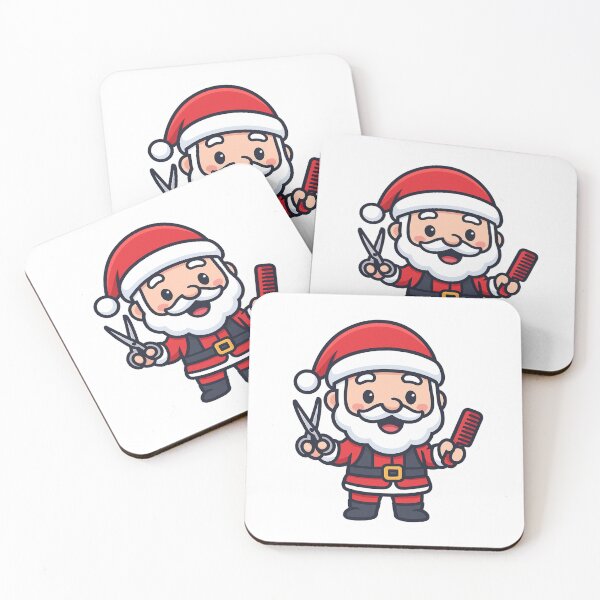 Item preview, Santa the Barber – Chibi Christmas Barber designed and sold by BeHappyGoLucky.