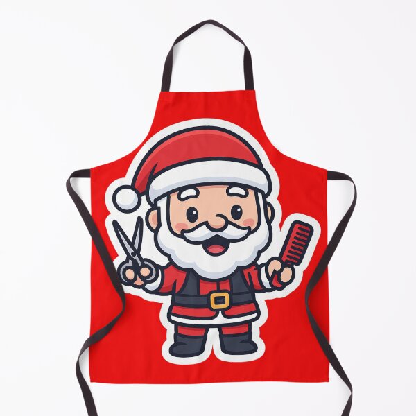 Item preview, Santa the Barber – Chibi Christmas Barber designed and sold by BeHappyGoLucky.