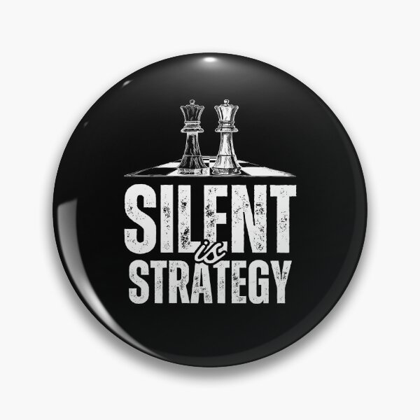 Item preview, Silence Is Strategy Chess T-Shirt designed and sold by Sorcend.