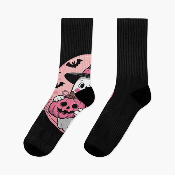 Item preview, in October We Wear Pink Cute Ghost Breast Cancer Halloween designed and sold by Sandrhaus.