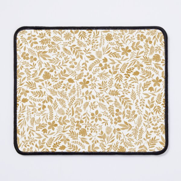 Item preview, Gold Botanical Watercolor Seamless Pattern designed and sold by JoelmaQ.