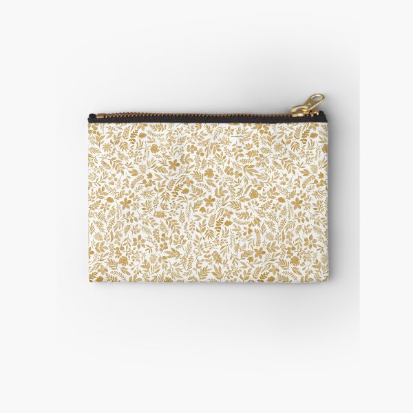 Item preview, Gold Botanical Watercolor Seamless Pattern designed and sold by JoelmaQ.