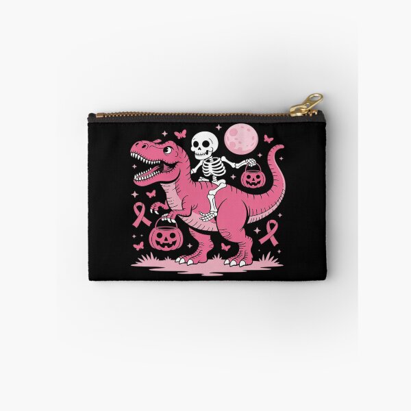 Item preview, In October We Wear Pink Dinosaur Breast Cancer Awareness designed and sold by Sandrhaus.