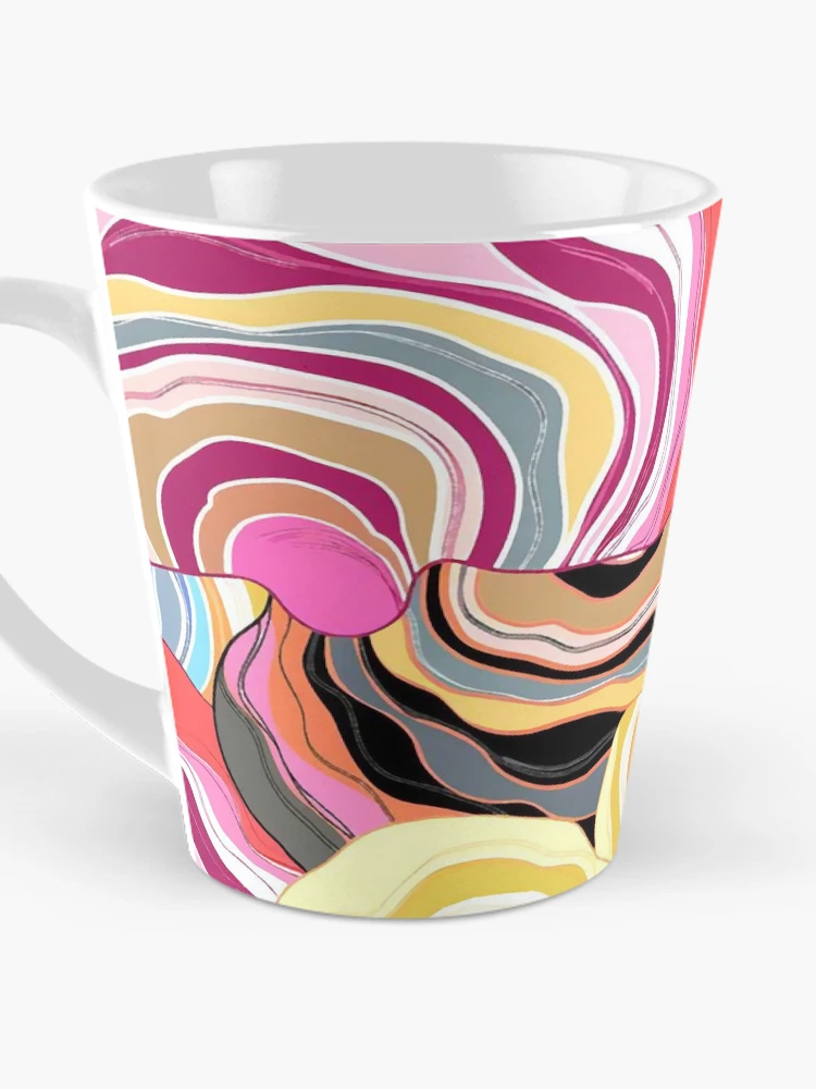 Thumbnail 3 of 4, Coffee Mug, Abstract Shells designed and sold by ViaARTfactory.