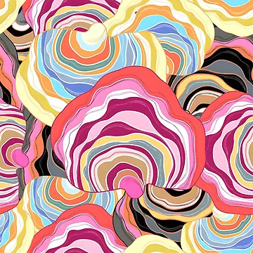 Artwork thumbnail, Abstract Shells by ViaARTfactory