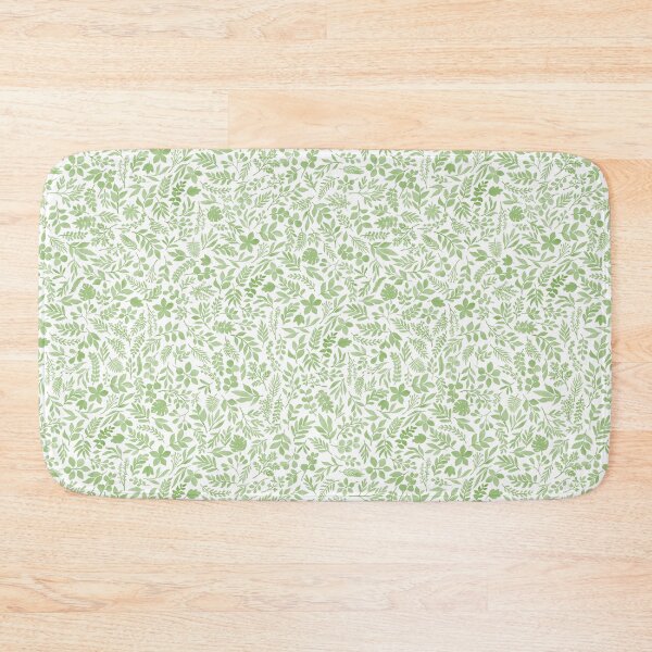 Item preview, Green Botanical Watercolor Seamless Pattern designed and sold by JoelmaQ.