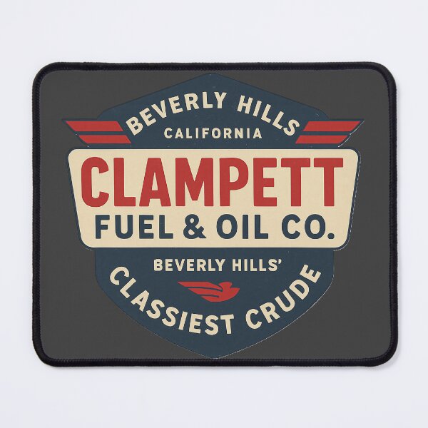 Item preview, Clampett Fuel & Oil Co. – Retro Beverly Hills Oil Company Parody Design designed and sold by Motor-Supplies.
