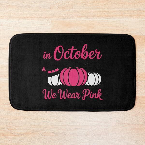 Item preview, in October we wear Pink Pumpkin Halloween Breast Cancer designed and sold by Sandrhaus.