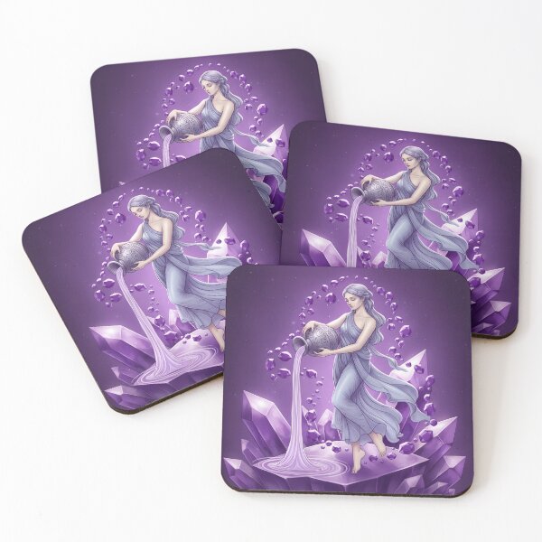 Item preview, Beautiful Purple Aquarius  designed and sold by StarDustMinis.