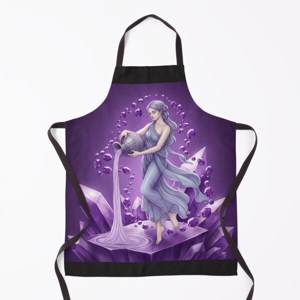 Item preview, Beautiful Purple Aquarius designed and sold by StarDustMinis.