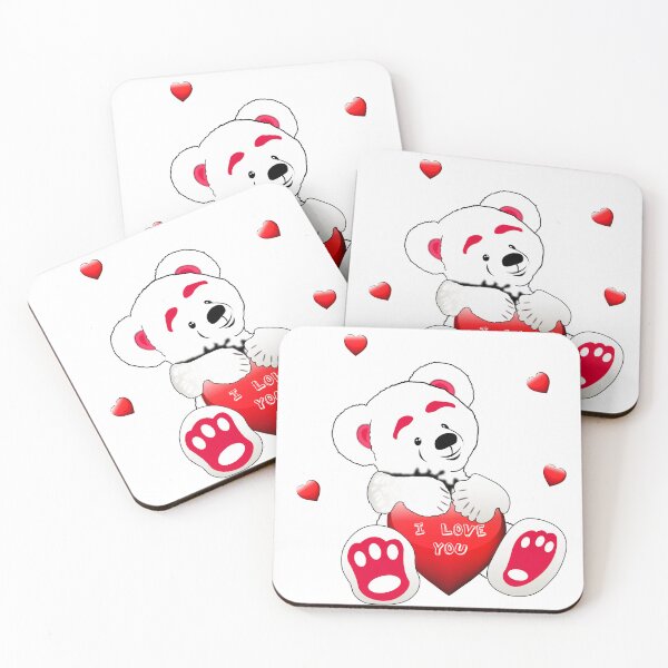 Item preview, TEDDY BEAR WITH A HEART OF LOVE  designed and sold by Tropic Wear Collection.