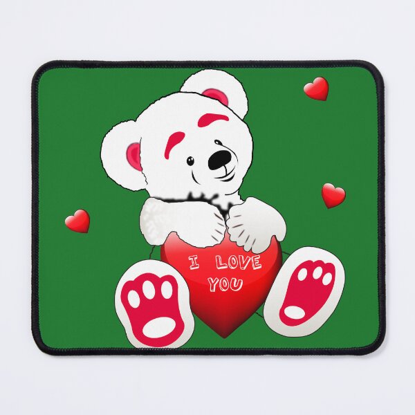 Item preview, TEDDY BEAR WITH A HEART OF LOVE designed and sold by Tropic Wear Collection.