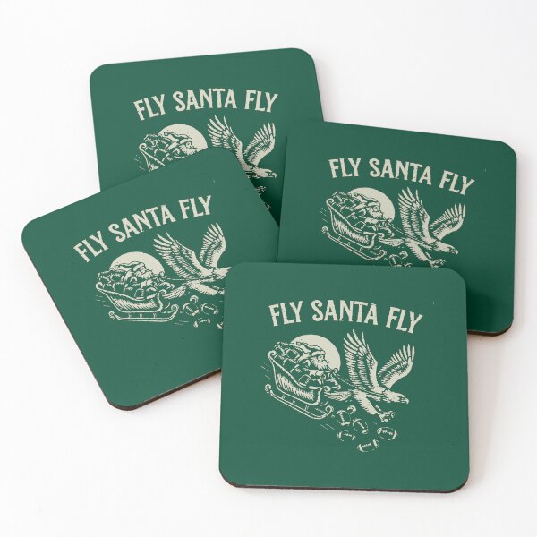 Item preview, Fly-Santa-Fly  designed and sold by christineseal.