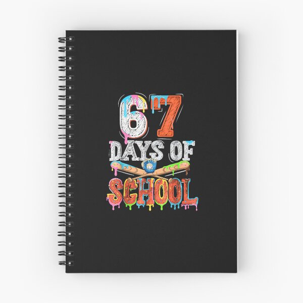 Item preview, 67 Days Of School Baseball Drip Funny Six Seven 67 Meme designed and sold by cawtoon.