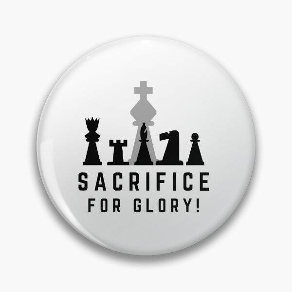 Item preview, Sacrifice for Glory Chess T-Shirt | The Boldest Way to Win designed and sold by Sorcend.