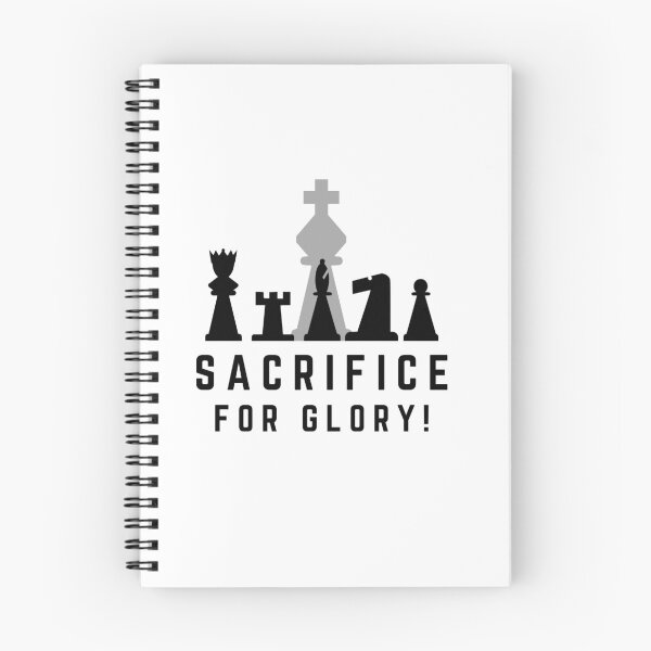 Item preview, Sacrifice for Glory Chess T-Shirt | The Boldest Way to Win designed and sold by Sorcend.