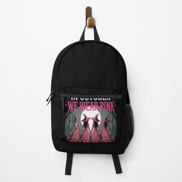 Item preview, in October We Wear Pink Witch Breast Cancer Awareness designed and sold by Sandrhaus.