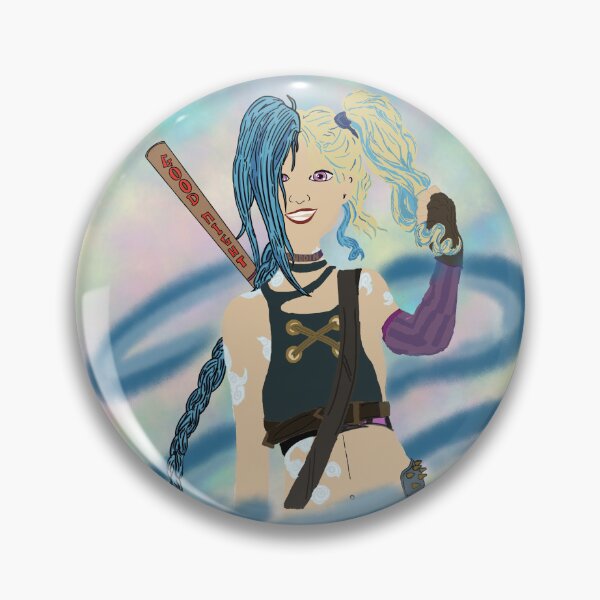 Item preview, Jinx y Harley Quinn designed and sold by Ezra Dimitri.