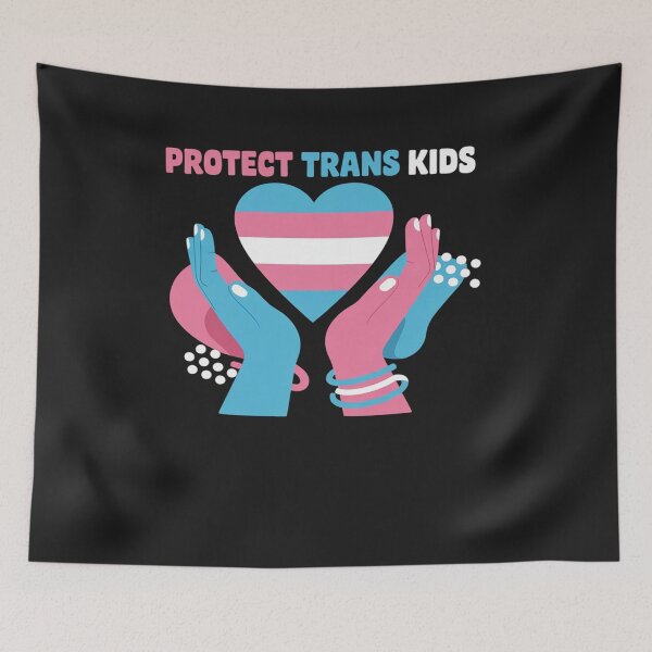Item preview, Protect Trans Kids Shirt Transgender Flag Protect Trans Kids 3 designed and sold by procionartss.