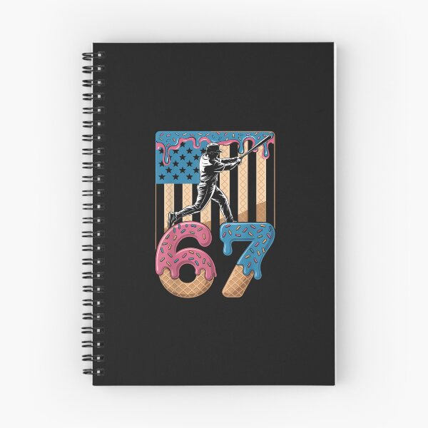 Item preview, Baseball Player 67 Number 67Th Sport Baseball Ice Cream Drip designed and sold by cawtoon.
