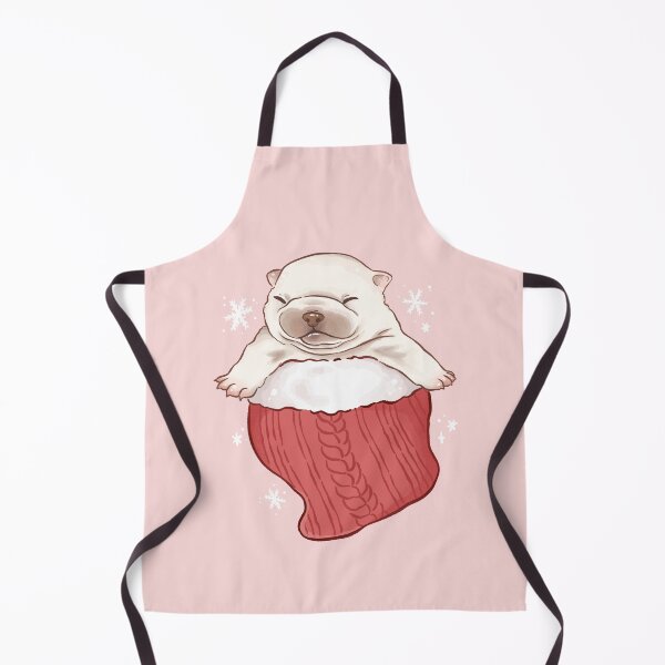 Item preview, Christmas Pibble Puppy in a Stocking designed and sold by Peach Frog.