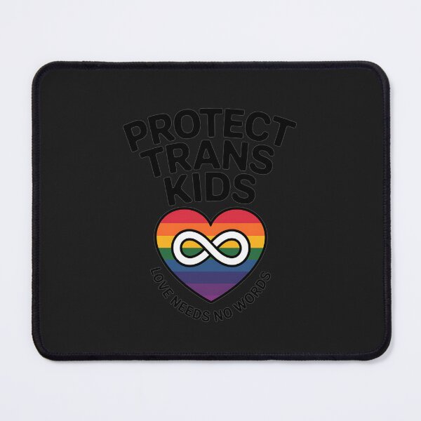 Item preview, Protect Trans Kids Support Queer Youth Infinity Heart designed and sold by procionartss.