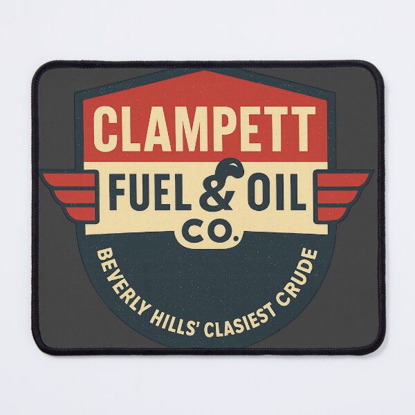Item preview, Clampett Fuel & Oil Co. – Retro Beverly Hills Oil Company Parody Design designed and sold by Motor-Supplies.