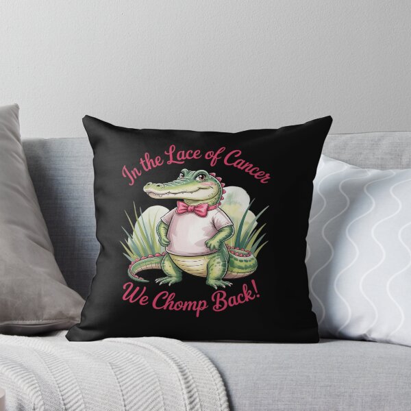 Item preview, in The Lace of Cancer Love Chomp Back Breast Cancer Ribbon designed and sold by ryukaizox1.