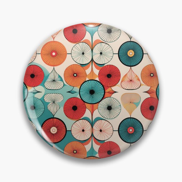 Item preview, Boho mod atomic age pattern design  designed and sold by Clara Fruggeri.