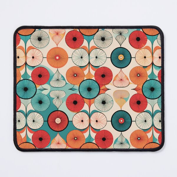 Item preview, Boho mod atomic age pattern design  designed and sold by Clara Fruggeri.
