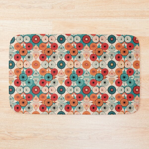 Item preview, Boho mod atomic age pattern design  designed and sold by Clara Fruggeri.