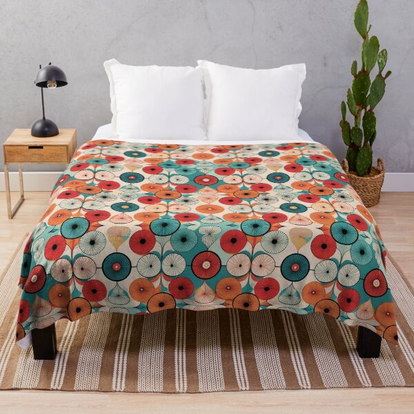 Item preview, Boho mod atomic age pattern design designed and sold by Clara Fruggeri.