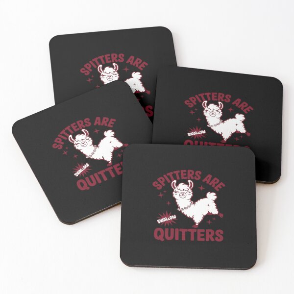 Item preview, Inappropriate Funny Meme Spitters Are Quitters Adult designed and sold by ryukaizox1.