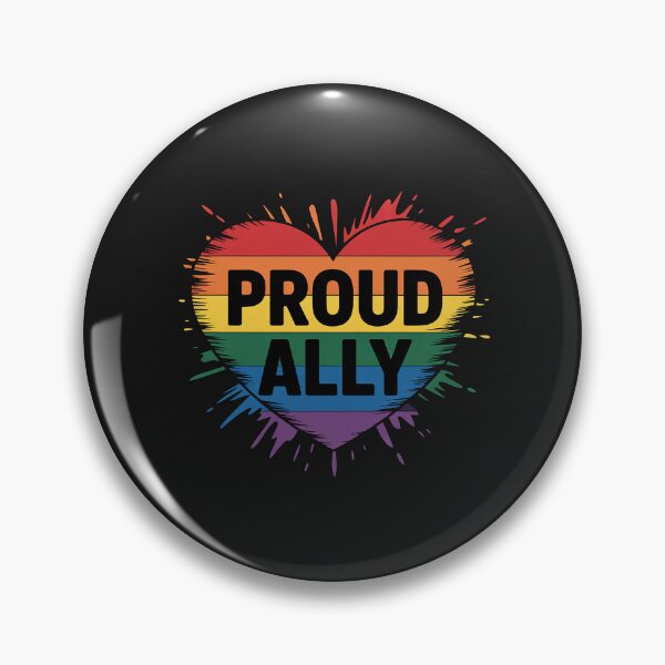 Item preview, Proud Ally shirt LGBTQ+ Pride month LGBT Flag Proud Ally designed and sold by procionartss.