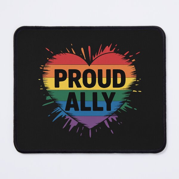 Item preview, Proud Ally shirt LGBTQ+ Pride month LGBT Flag Proud Ally designed and sold by procionartss.