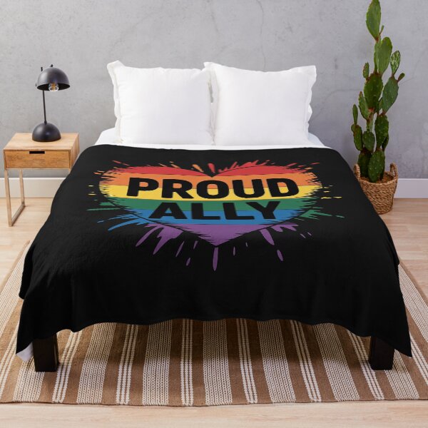 Item preview, Proud Ally shirt LGBTQ+ Pride month LGBT Flag Proud Ally designed and sold by procionartss.