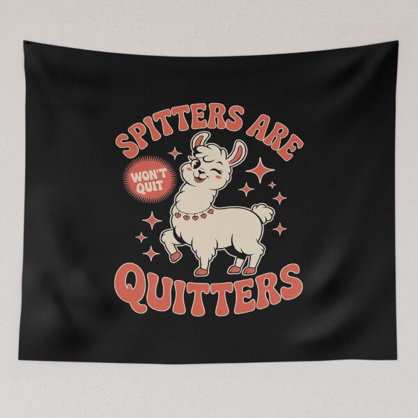 Item preview, Inappropriate Funny Spitters Are Quitters Adult designed and sold by ryukaizox1.
