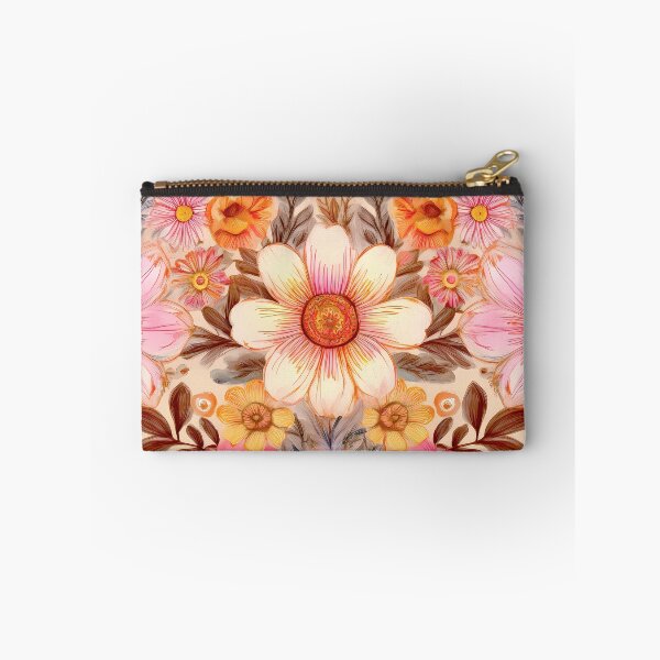 Item preview, Whimsical orange bloomscape  designed and sold by Clara Fruggeri.