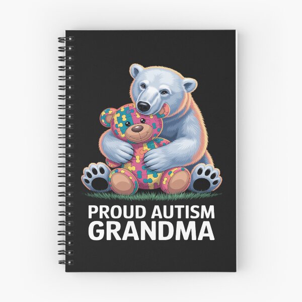 Item preview, Proud Autism Grandma Bear Autism Awareness Autistic Kids designed and sold by procionartss.