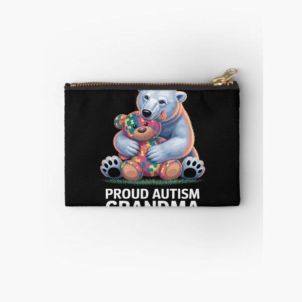 Item preview, Proud Autism Grandma Bear Autism Awareness Autistic Kids designed and sold by procionartss.