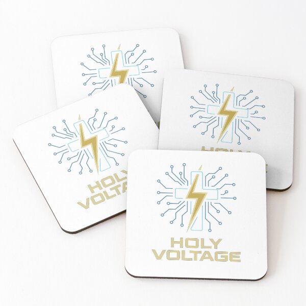 Item preview, Holy Voltage | Futuristic Faith & Power of the Spirit T-Shirt designed and sold by SoulThread Studio.