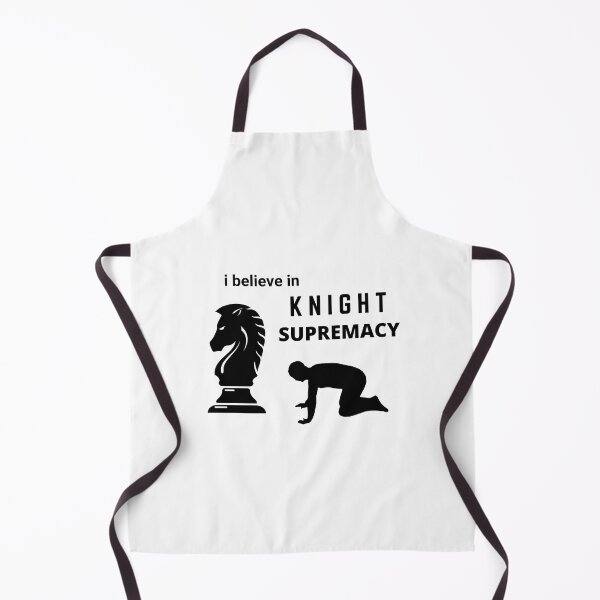 Item preview, I BELIEVE IN KNIGHT SUPREMACY Chess T-Shirt | The Master of Maneuver designed and sold by Sorcend.