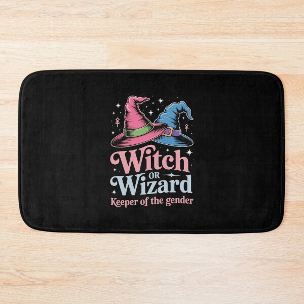 Item preview, Inclusive Witch Or Wizard Keeper of The Gender Genderfluid designed and sold by ryukaizox1.