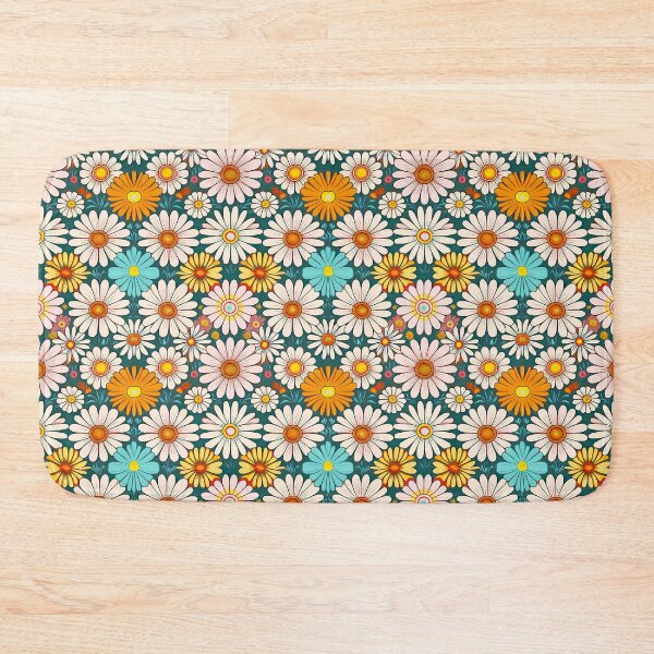 Item preview, Chamomile vintage pattern floral design  designed and sold by Clara Fruggeri.