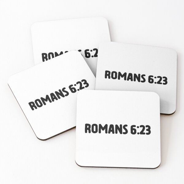 Item preview, Romans 6:23 black text designed and sold by LRM_ artz.