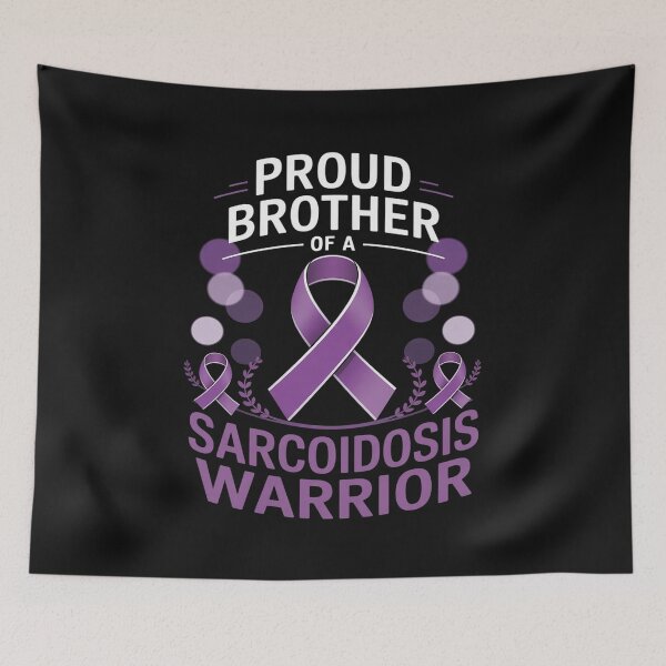 Item preview, Proud Brother Of A Sarcoidosis Warrior Invisible Illness designed and sold by AvagondaMind.