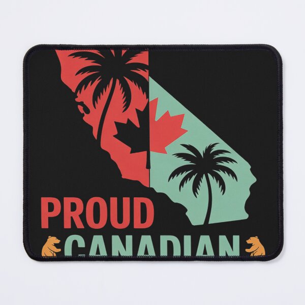 Item preview, Proud Canadian Californian - California Map and Canada Flag designed and sold by AvagondaMind.